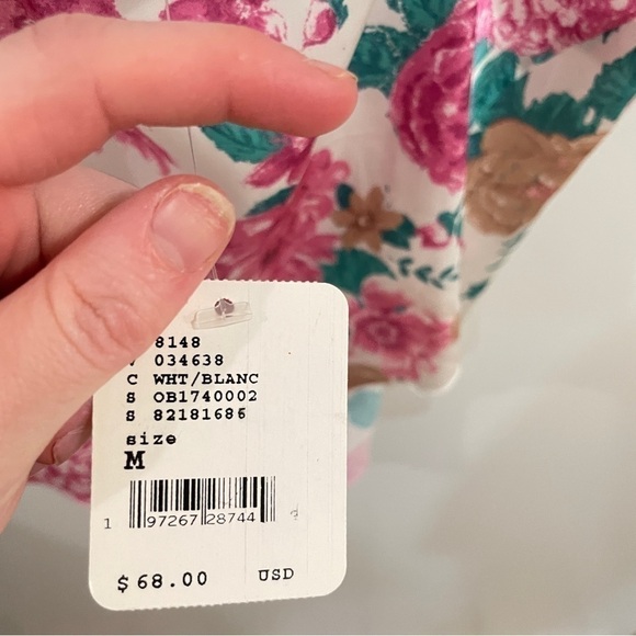 NEW Free People Intimately Floral Tank Size Medium NWT - Picture 7 of 8